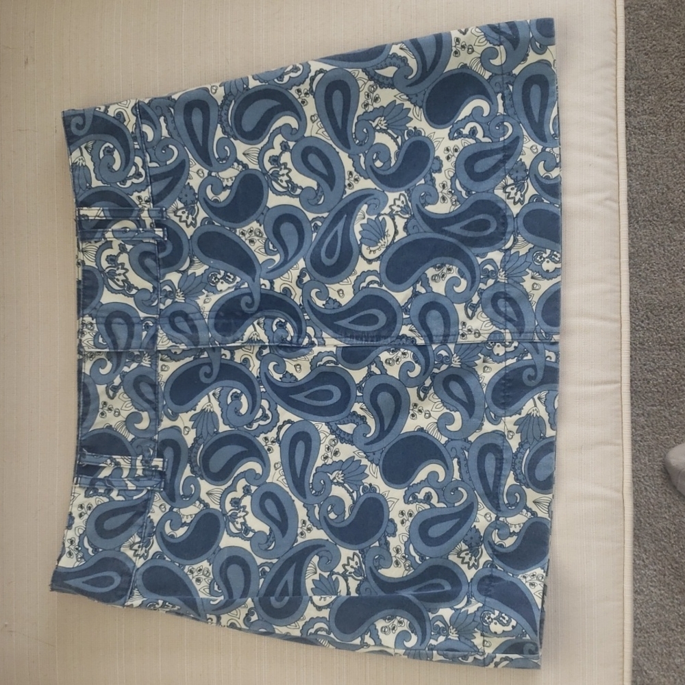 GAP paisley skirt size 12